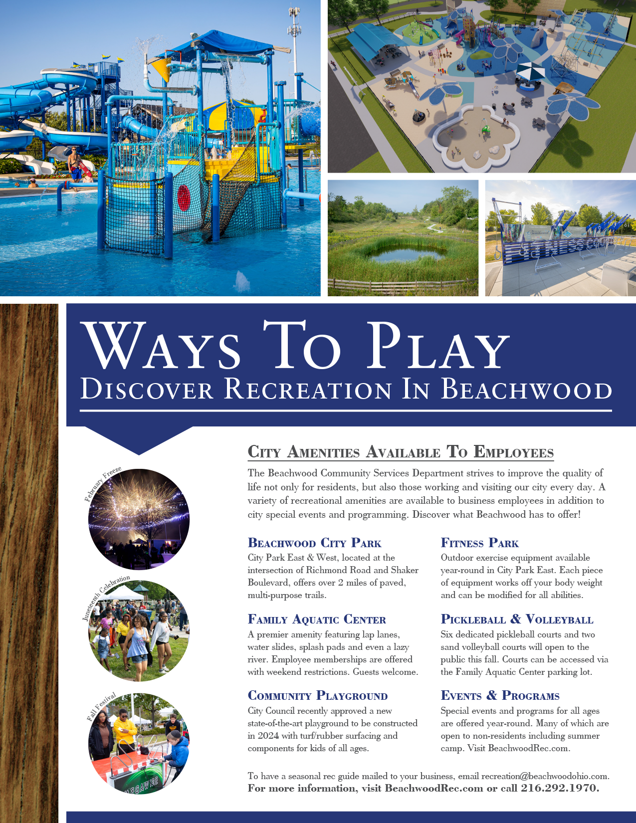 Beachwood Business Amenities
