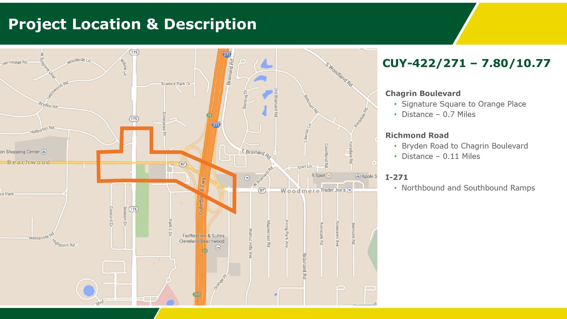 Chagrin Boulevard I-271 Corridor Project